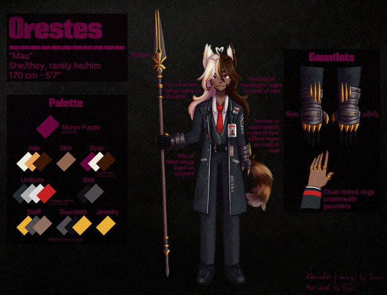 Reference sheet, fullbody, $120