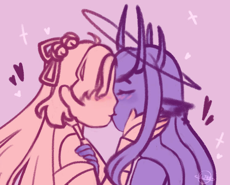 2 busts, rough color, $16,50